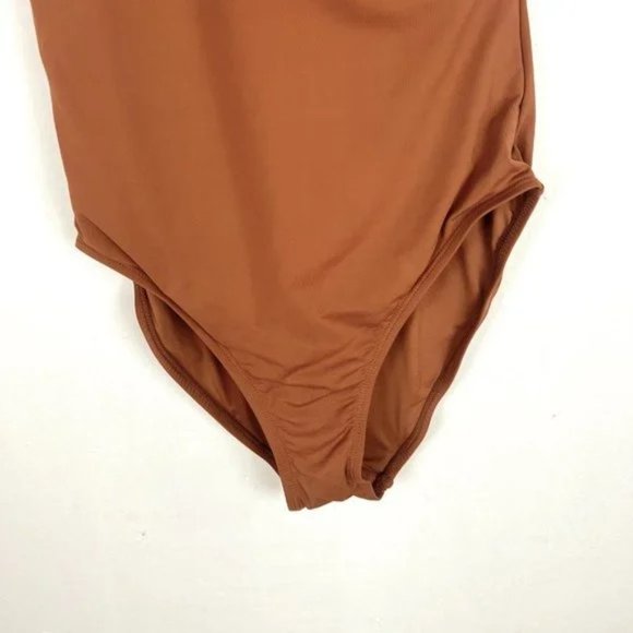 NWT Andie Swim The Nantucket One Piece Swimsuit Flat Size Medium TALL MT Long - Picture 4 of 11